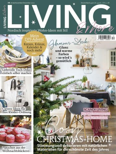 Cover: Living and More Magazin No 11 November 2022