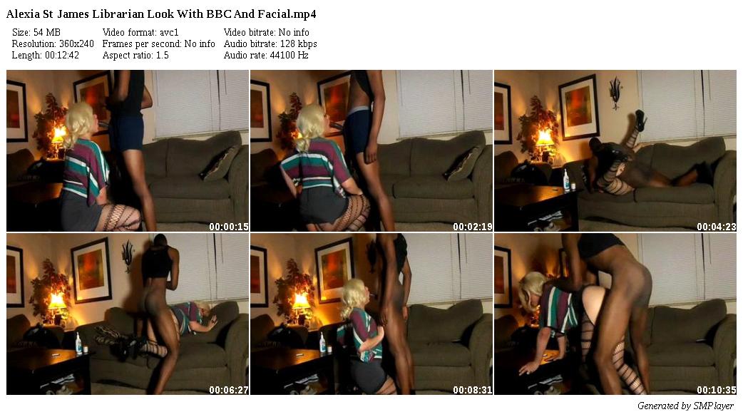 Alexia St James Librarian Look With BBC And Faci