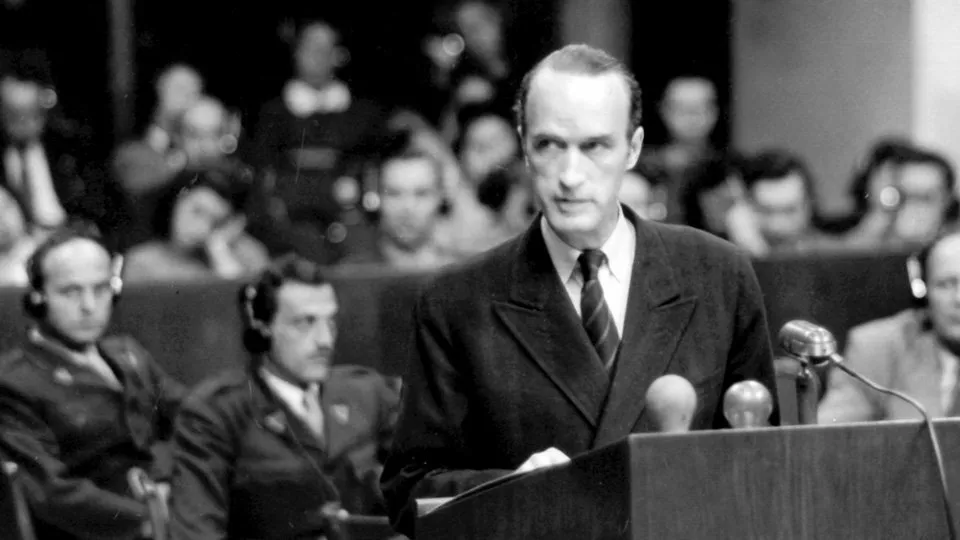 Alfried Krupp durante el Juicio