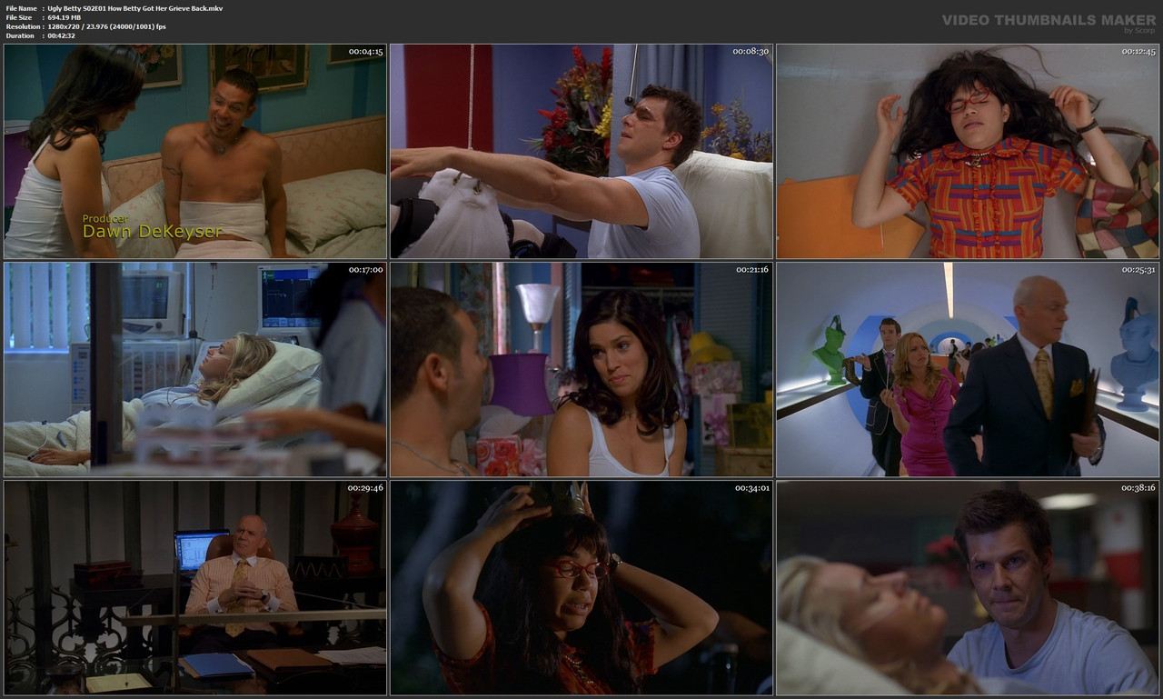 Ugly Betty S02E01 How Betty Got Her Grieve Back.mkv
