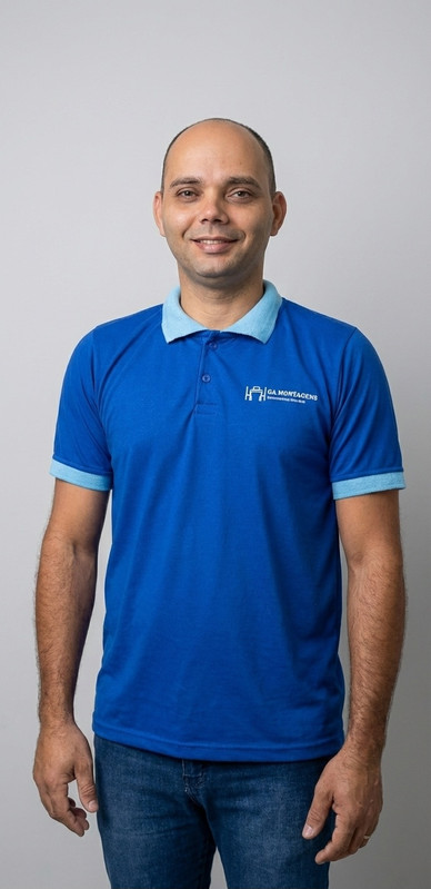 Gerlan, responsável pela GA Montagens