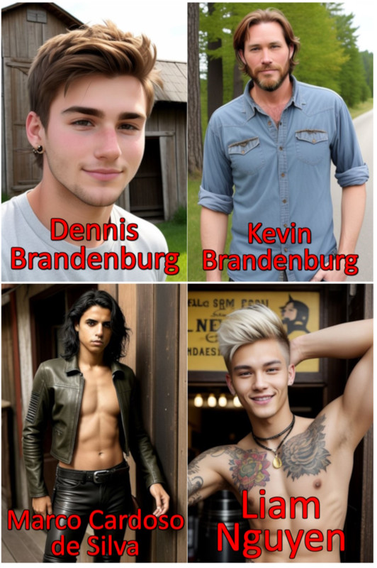 Peckerville Characters Chap 1-2 lower res