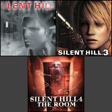 Silent Hill 1 3 &amp; 4 box art