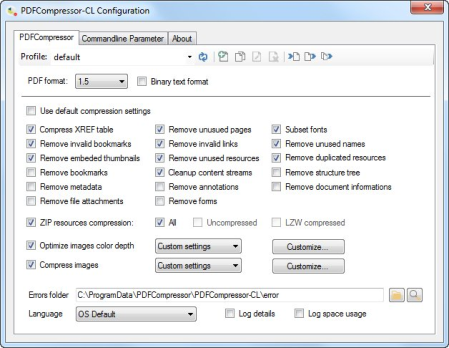 PDFCompressor-CL 1.1.7 PDFCompressor-CL 1.1.7