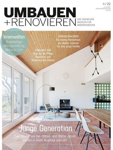 Cover: Umbauen und Renovieren Magazin Juli-August No 04 2022