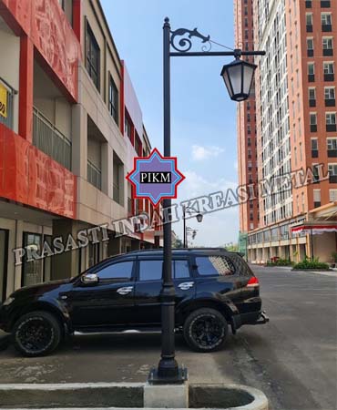 Tiang Lampu Jalan perumahan Pju Oktagonal