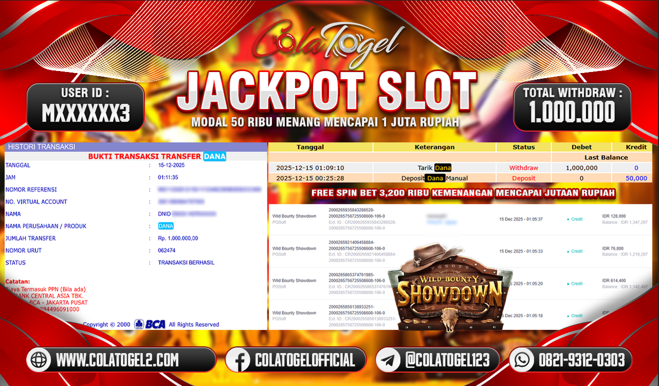 JACKPOT SLOT GACOR!!