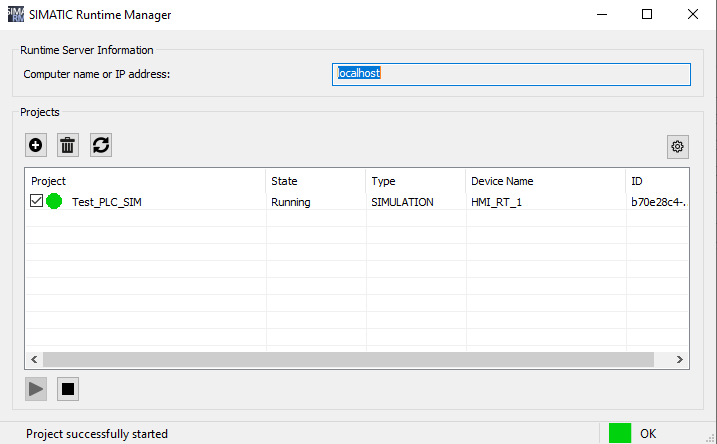 connection between a CPU S7-1500 S7-PLCSIM Advanced connection between a CPU S7-1500 S7-PLCSIM Advanced