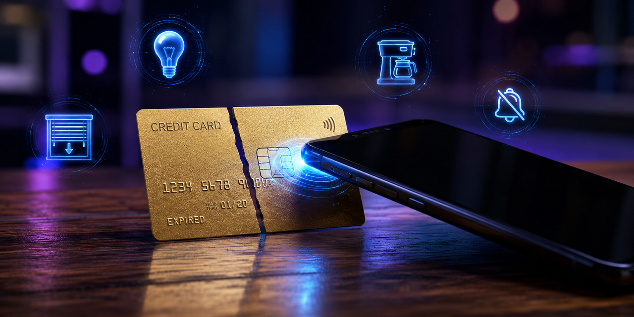 Cartões de Crédito Vencidos como Gatilhos NFC: A Gambiarra Genial que Está Revolucionando a Casa Inteligente