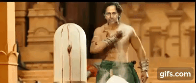 bahubali_kcr_pink_langas_politics.gif