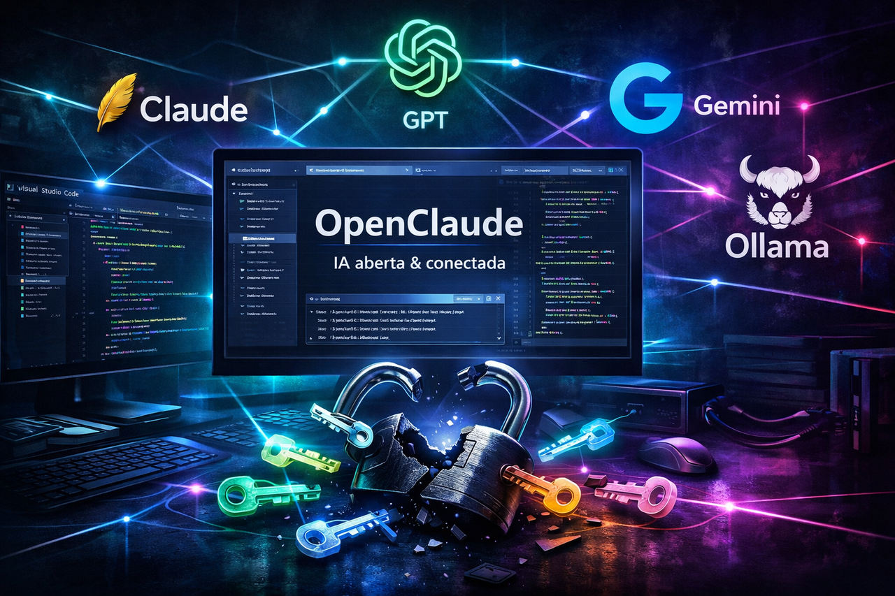OpenClaude: a ferramenta open-source que transforma qualquer modelo de IA em um poderoso assistente de código via terminal