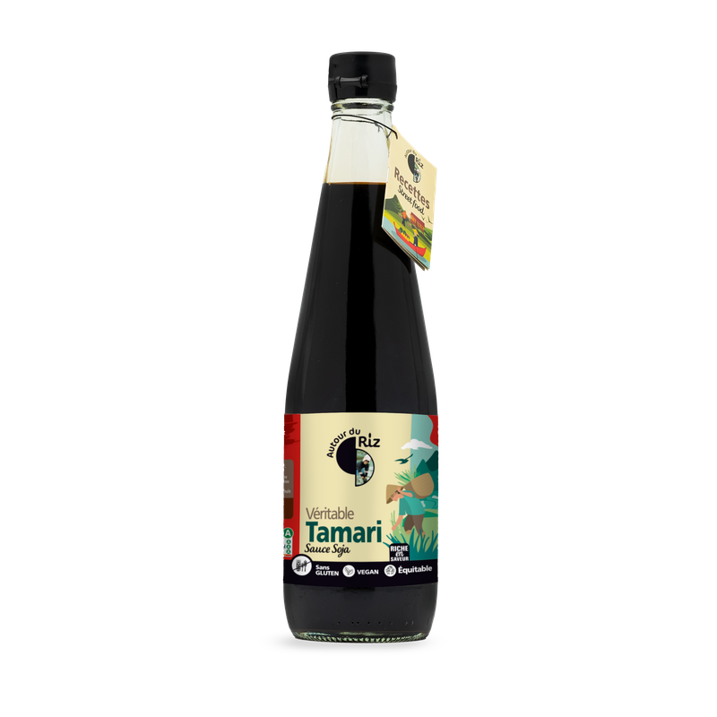 Tamari sauce soja Commerce &eacute;quitable, Autour du Riz, 600ml