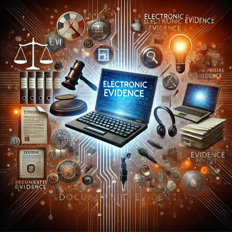 Digital evidence concept