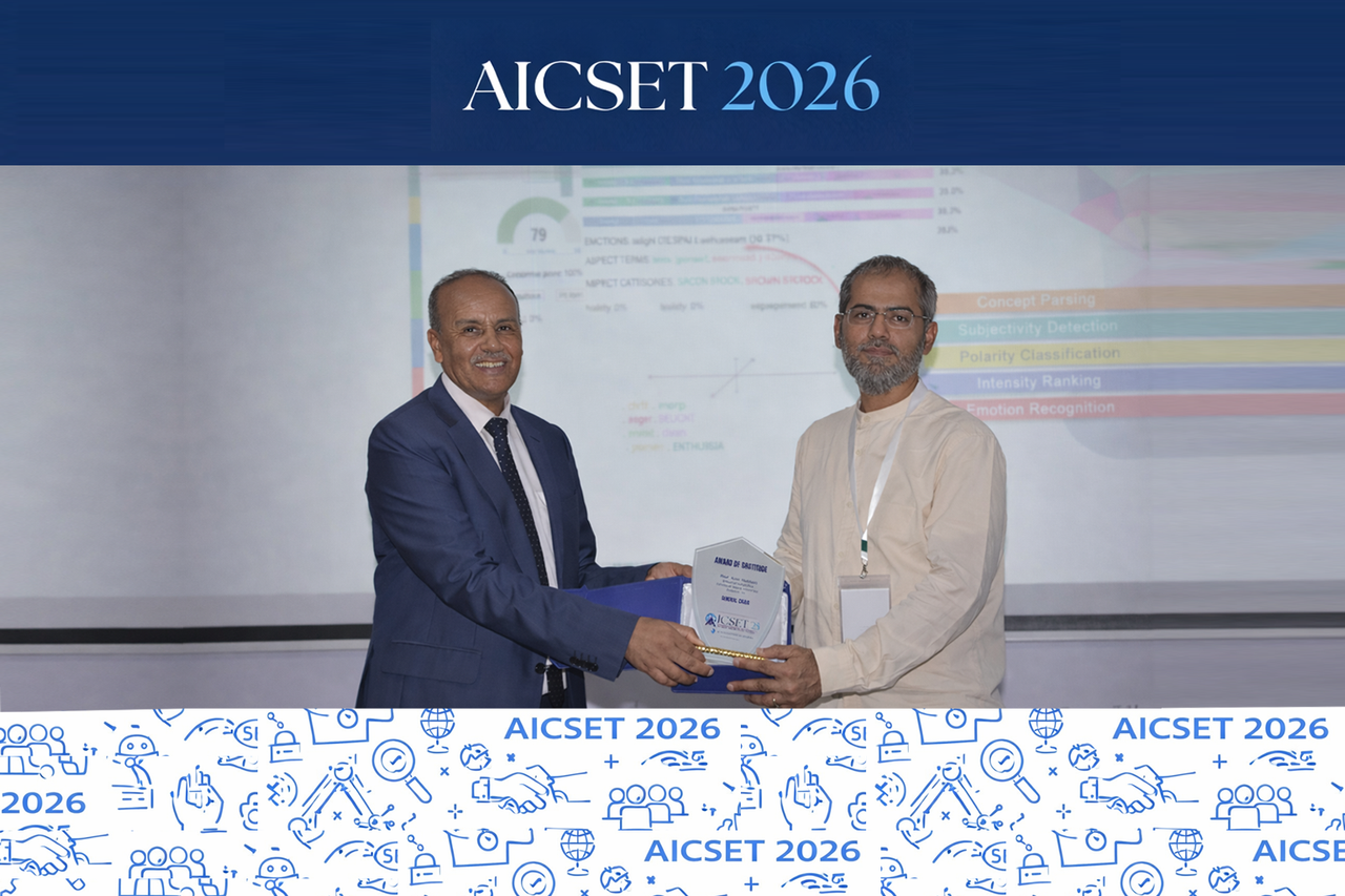 AICSET 2026 Conference - Slide 3