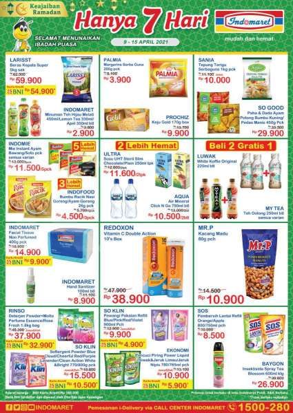 Katalog Promo Indomaret 9-15 April 2021 
