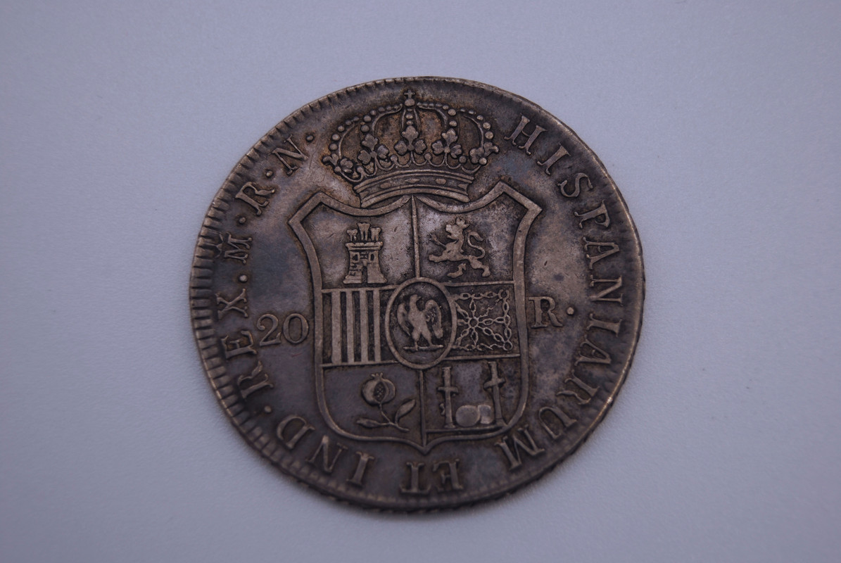 20 Reales 1813. José Napoleón. Madrid RN 20-R-1813-Madrid-RN-B