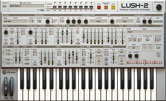 D16 Group Audio Software Lush 2 v2.0.1 U2B macOS