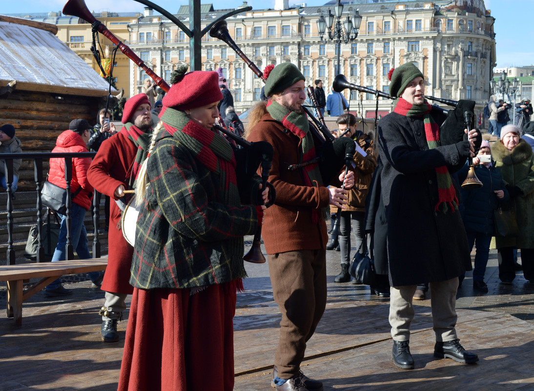 Масленица в Москве. 