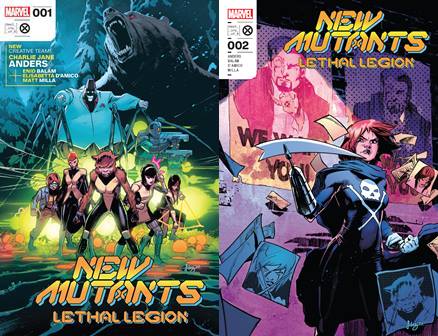 New Mutants Lethal Legion #1-5 (2023) Complete