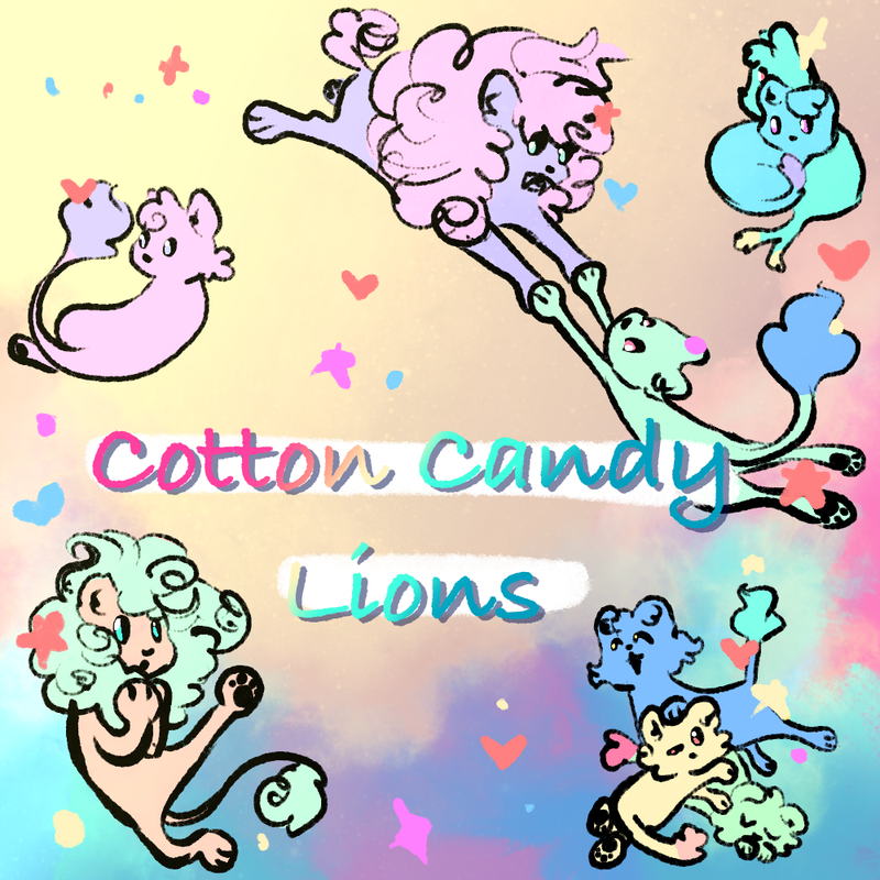 Cotton Candy Lion Contest 100 GB Prize Lioden