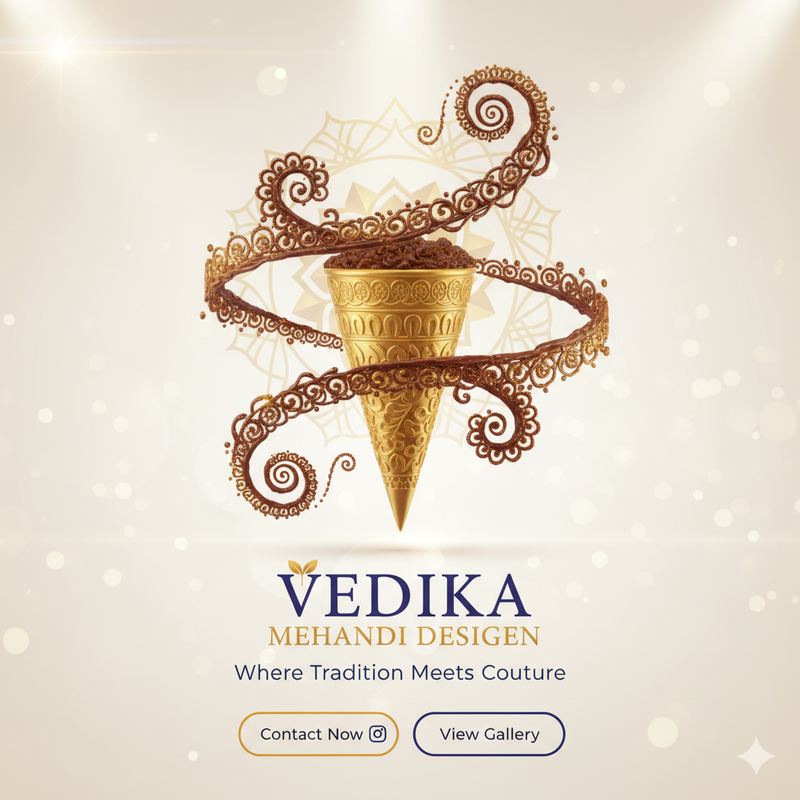 Vedika, Mehandi Artist