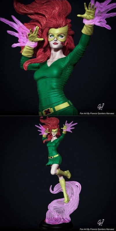 Jean Grey Marvel Girl – 3D Print