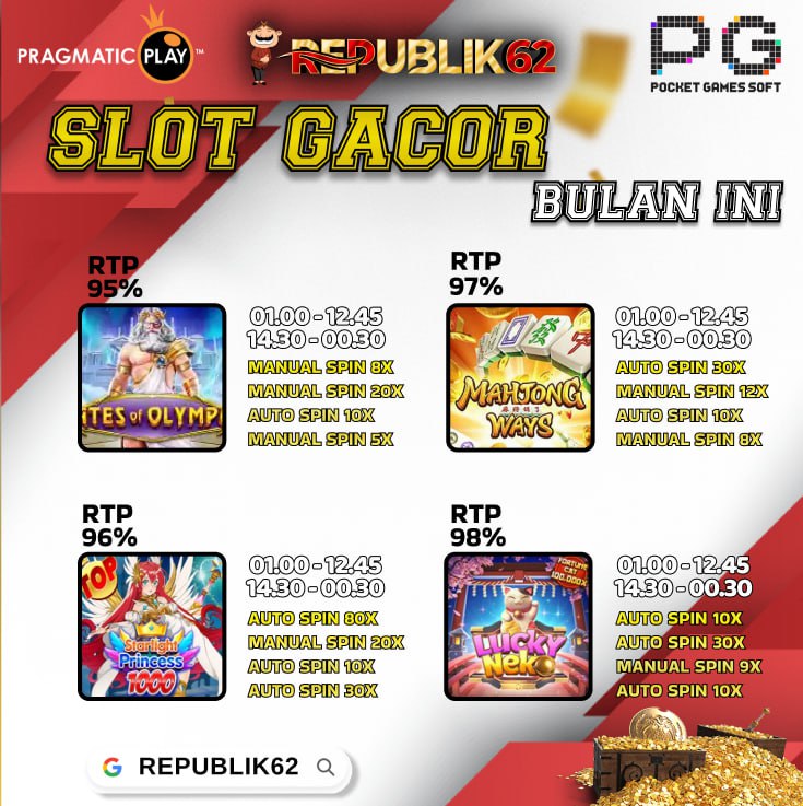 Republik62: Link Alternatif Situs Pejuang Kemenangan Gampang Kaya