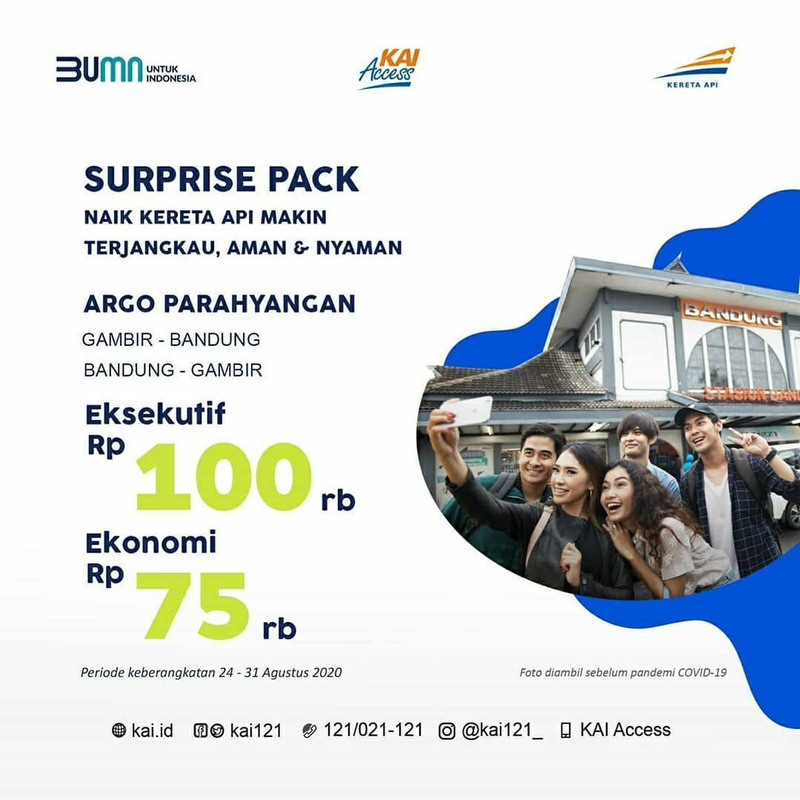 Promo harga tiket KA Argo Parahyangan