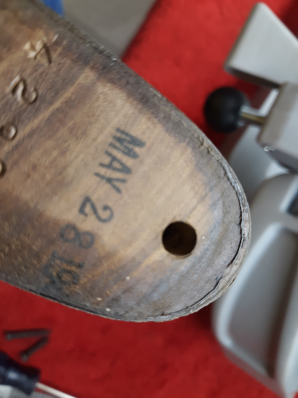 Buttstock Date Stamp 1947