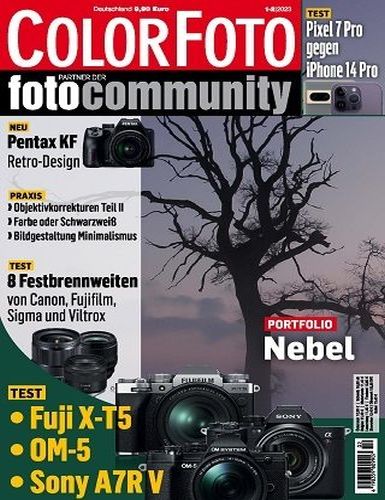 Cover: Colorfoto Photomagazin No 01-02 Januar-Februar 2023