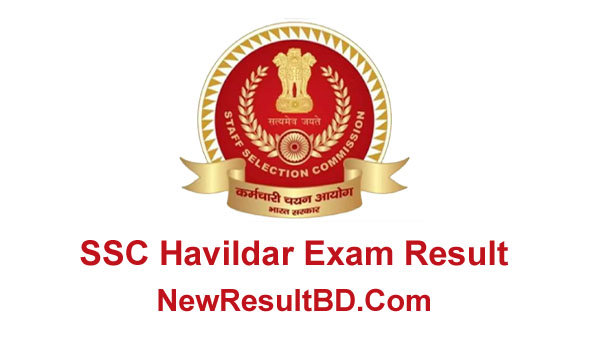 SSC Havildar Result 2023 SSC Havildar Result 2023