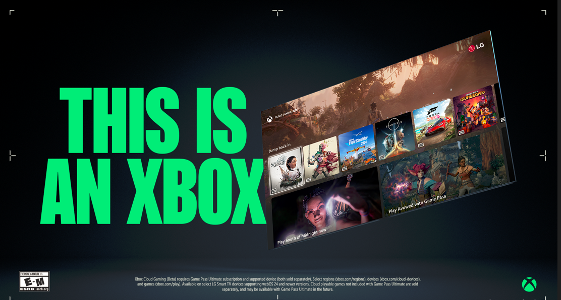 LG lleva Xbox Cloud Gaming a sus Smart TV en Argentina y Brasil