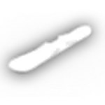 White Neon Snowboard