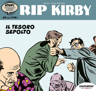 Strip! I grandi classici del fumetto americano 26 - Rip Kirby 06. Il tesoro sepolto (2023)