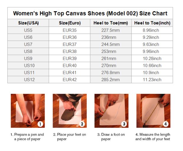 Caterpillar Shoes Size Chart