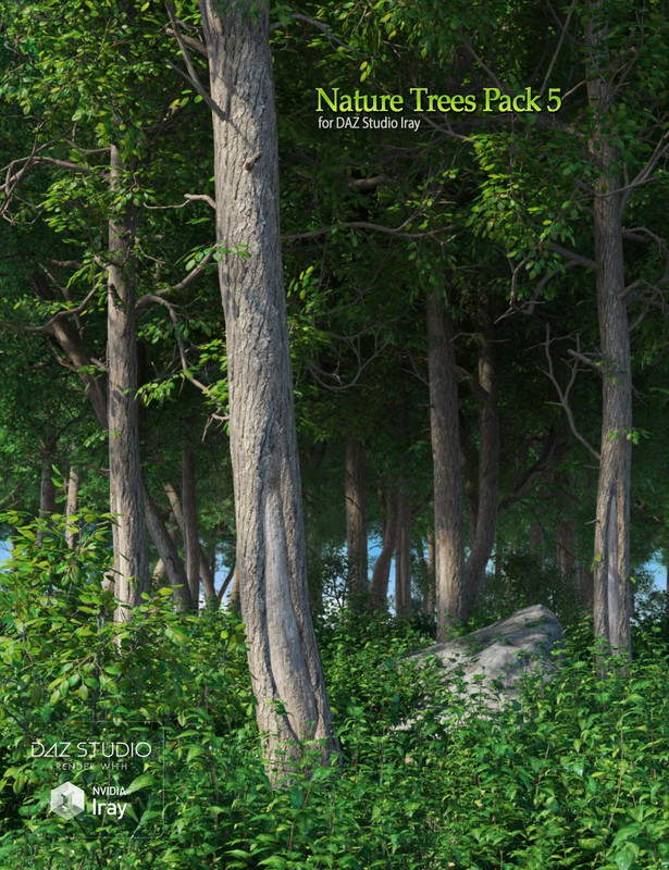 nature trees pack 5 00 main daz3d