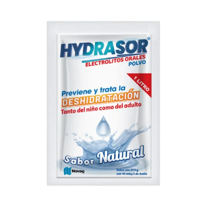ELE HYDRASOR NATURAL NVO ELECTROLITOS C/1 POLVO APL3X2