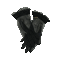 black gloves