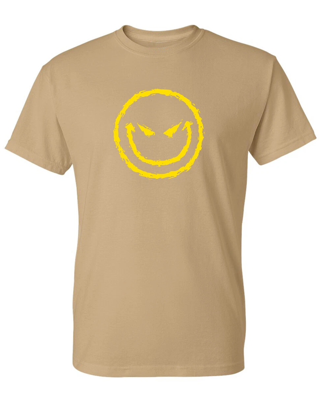 Evil Smile Face Sarcastic Humor Graphic Novelty Funny T Shirt Unisex Graphic detailed image 18