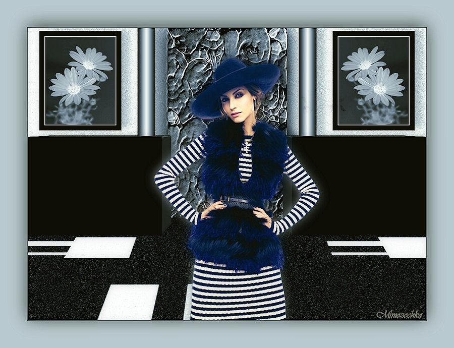 платье в полоску