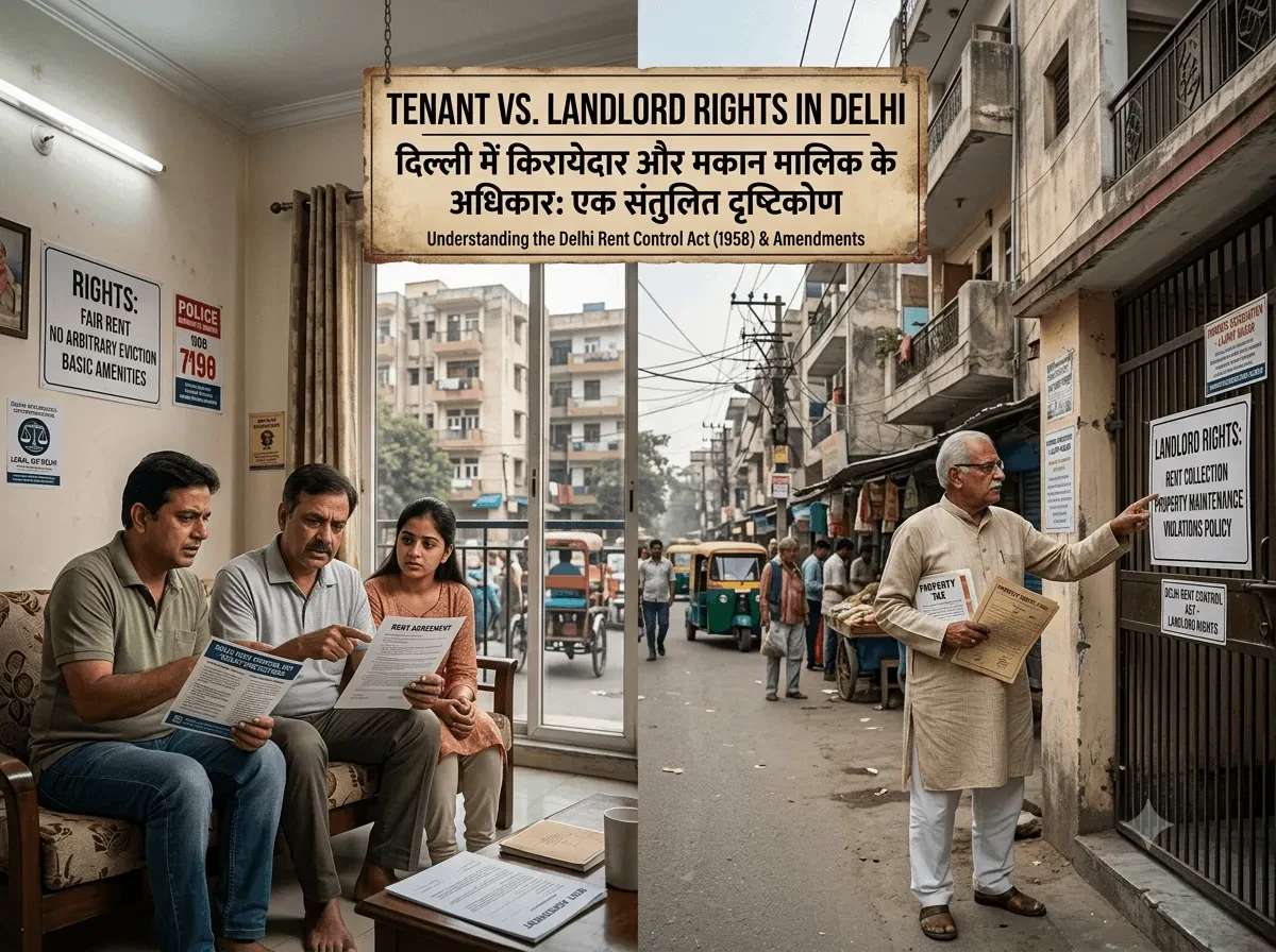 Tenant vs Landlord Rights in Delhi: जानिए किरायेदार और मकान मालिक के अधिकार