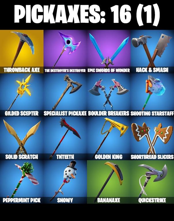 pickaxes comp