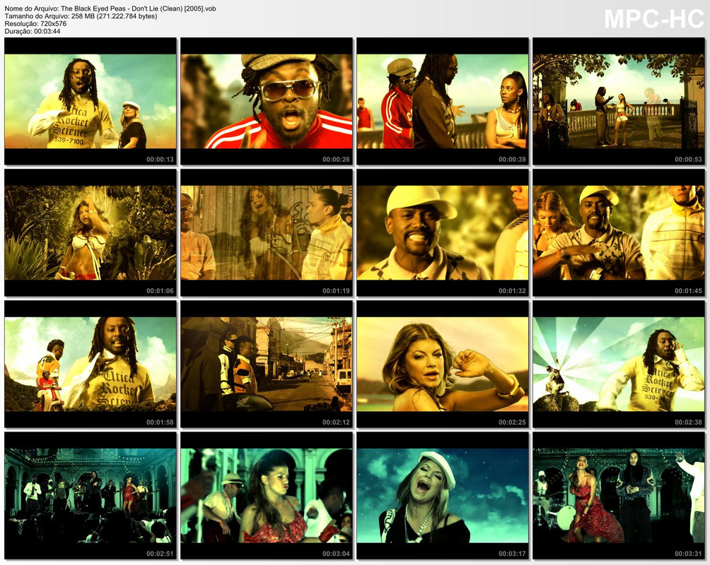 The Black Eyed Peas - Don't Lie (Clean) [2005]