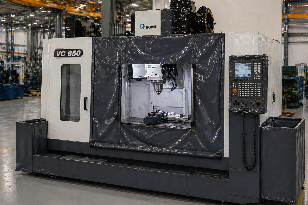 Technical solution for thermal and particle control in an industrial environment