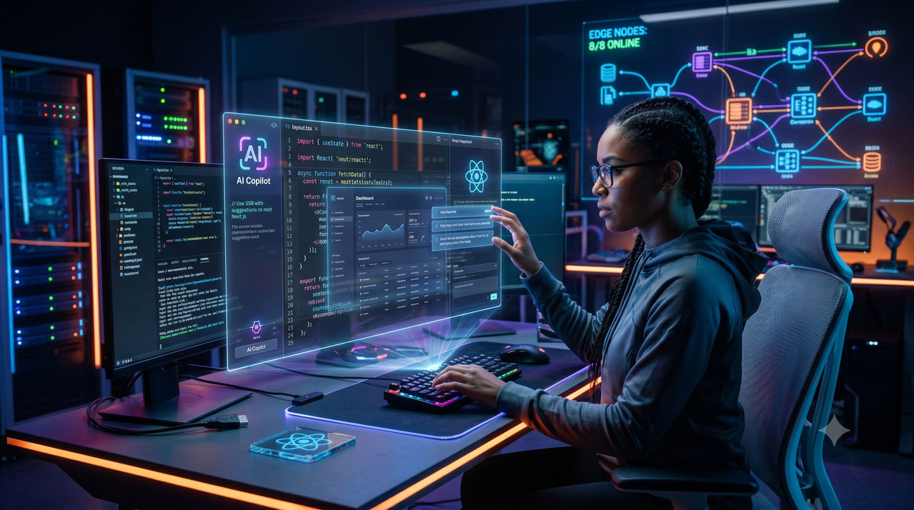 React development trends 2026 and future Next.js development technologies