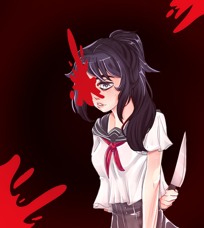 just some osana najimi fanart! : r/yandere_simulator