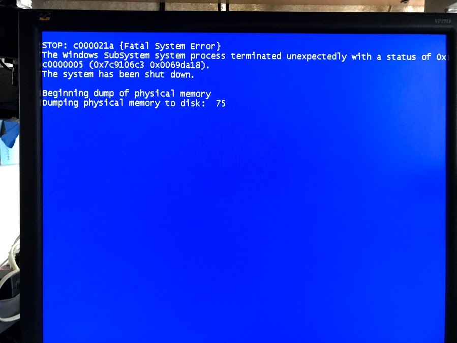 bsod after installing itunes