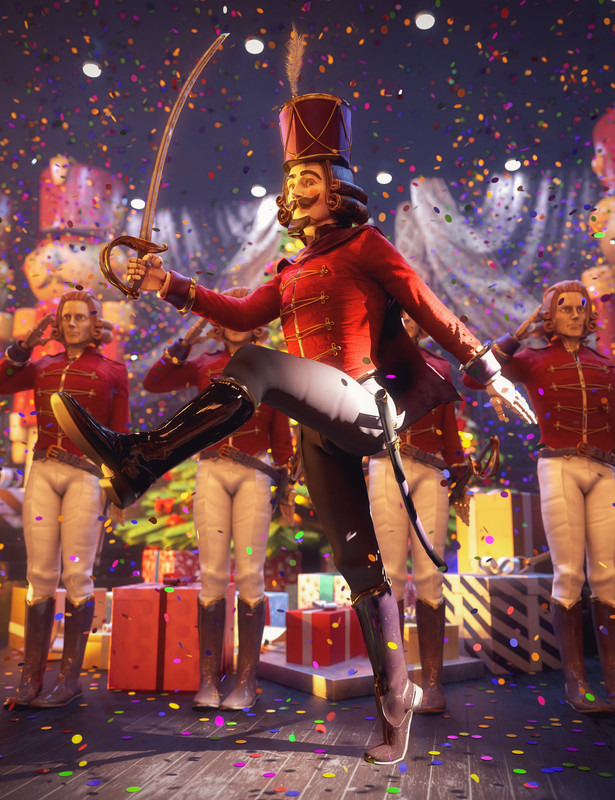 daz3d The Nutcracker Doll Bundle Main