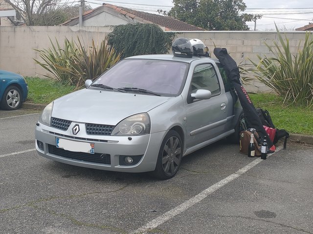 Collection de soufflet de cardan gauche coté boite Clio 2 RS Phase 2 et 3