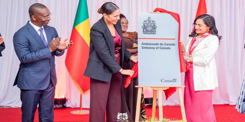 Diplomatie : Le Canada ouvre officiellement sa première ambassade résidente au Bénin